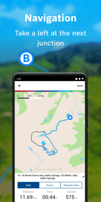 Screenshot of the application Bosch eBike Connect - #4