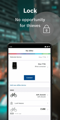 Screenshot of the application Bosch eBike Connect - #5
