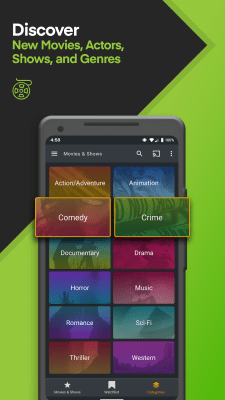 Screenshot of the application Plex for Android - #3