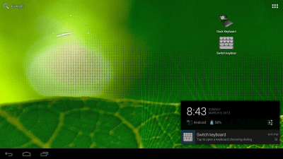 Screenshot of the application Dock Keyboard Switcher - #2