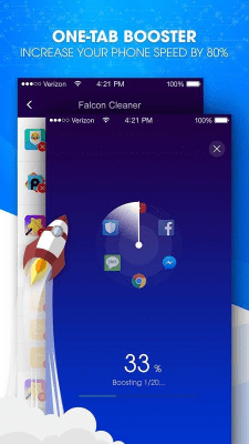 Screenshot of the application Falcon Cleaner - #3
