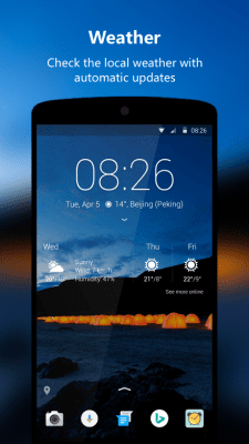 Screenshot of the application Next Lock Screen - #4