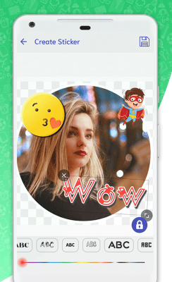 Screenshot of the application Stickers forWhatsApp - Sticker Maker - #3