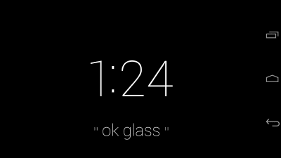 Screenshot of the application MyGlass - #5