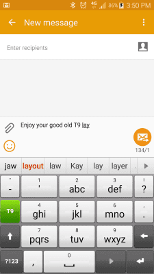 Screenshot of the application Smart Keyboard Trial - #2