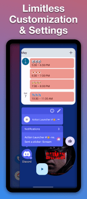 Screenshot of the application Action Launcher - #5