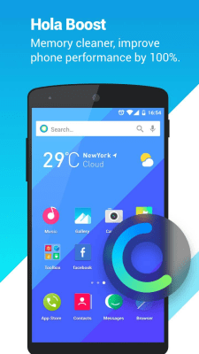 Screenshot of the application Hola Launcher - #4