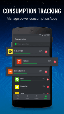 Screenshot of the application GO Battery Saver & Widget - #3