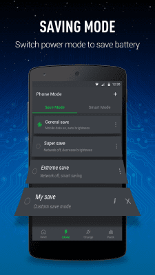 Screenshot of the application GO Battery Saver & Widget - #4