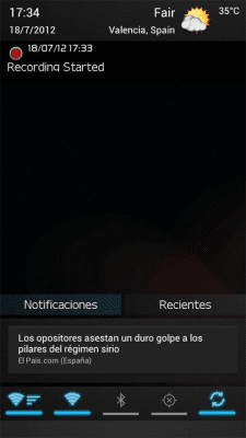 Screenshot of the application Super Status Bar - #2