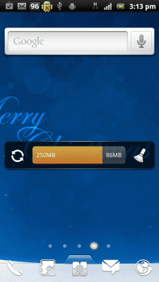 Screenshot of the application EZ Task Manager Widget - #2
