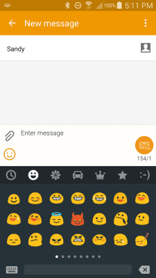 Screenshot of the application Swype Keyboard Trial - #3