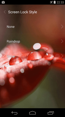 Screenshot of the application Lock screen(live wallpaper) - #7