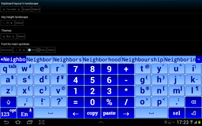 Screenshot of the application Jbak keyboard - #13