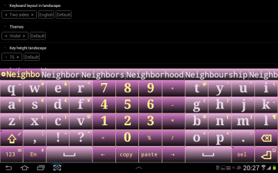 Screenshot of the application Jbak keyboard - #17
