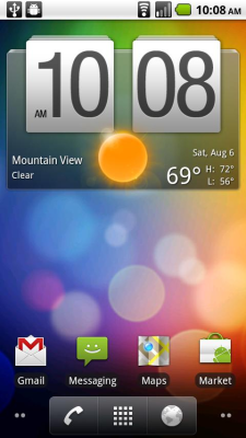 Screenshot of the application Fancy Widgets - #7