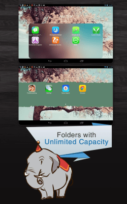 Screenshot of the application Espier Launcher 7 HD - #5