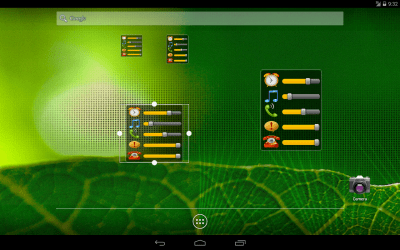 Screenshot of the application Volume control widget - #4