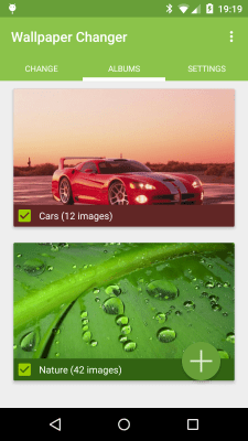 Screenshot of the application Wallpaper Changer - #2