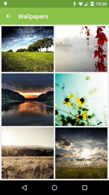 Screenshot of the application Wallpaper Changer - #3