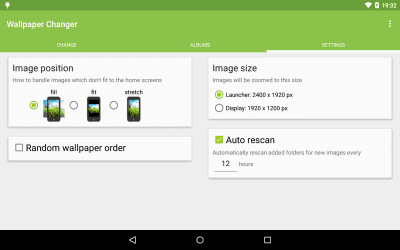 Screenshot of the application Wallpaper Changer - #10