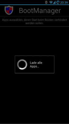 Screenshot of the application BootManager - #2