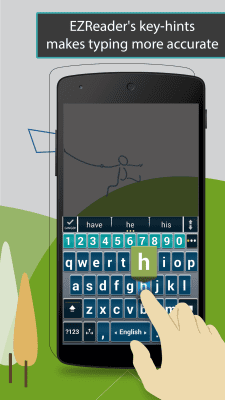 Screenshot of the application A.I.type EZReader Theme Pack - #2
