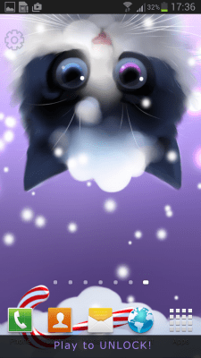 Screenshot of the application Frosty The Kitten Lite - #3