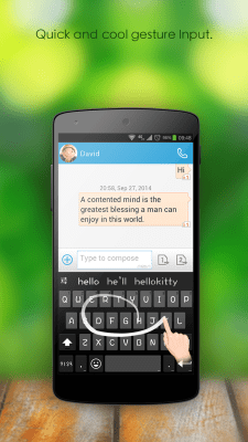 Screenshot of the application Emoji Keyboard - CrazyCorn - #8