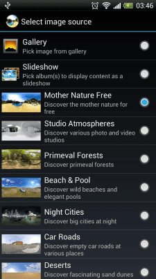Screenshot of the application PhotoSphere HD Live Wallpaper - #6