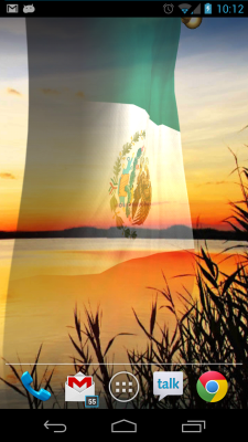 Screenshot of the application NA Flags Free Live Wallpaper - #3