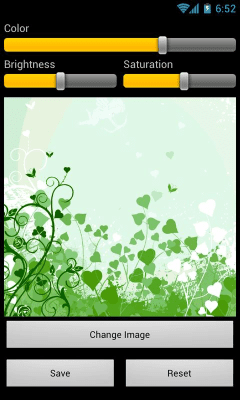 Screenshot of the application Heart & Feeling Live Wallpaper - #2