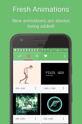 Screenshot of the application Boot Animations for Superuser - #2