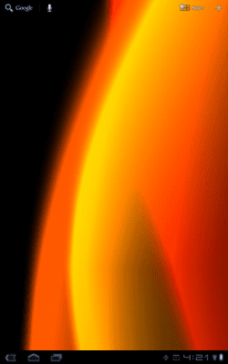 Screenshot of the application Chroma Wave Free LiveWallpaper - #2