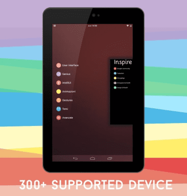Screenshot of the application Inspire Launcher - #2