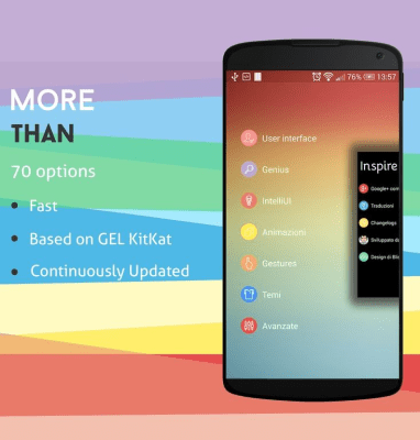 Screenshot of the application Inspire Launcher - #5