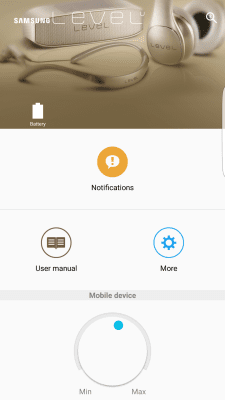 Screenshot of the application Samsung Level - #4