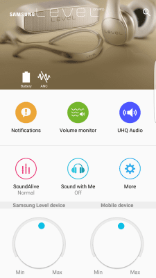 Screenshot of the application Samsung Level - #5