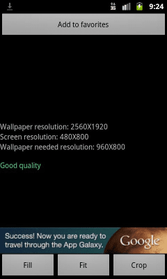 Screenshot of the application Wallpapers Ultimate - #3