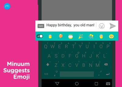 Screenshot of the application Minuum Keyboard Free - #2
