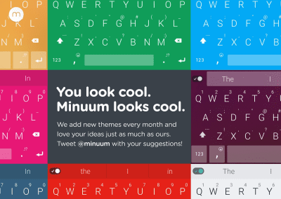Screenshot of the application Minuum Keyboard Free - #4