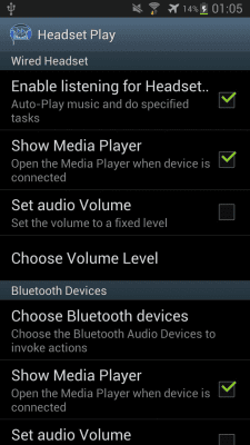Screenshot of the application Music Auto Play - #2
