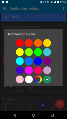 Screenshot of the application Light output - Lite - #2