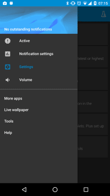 Screenshot of the application Light output - Lite - #4