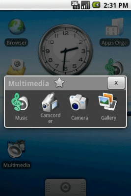 Screenshot of the application Apps Organizer - #2
