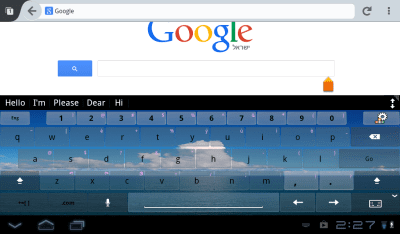 Screenshot of the application FREE Keyboard app - #10
