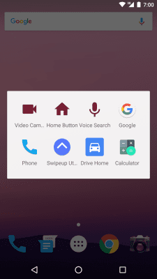 Screenshot of the application Swipeup Utility - #2