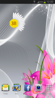 Screenshot of the application Colorful battery indicator - #2