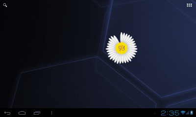 Screenshot of the application Colorful battery indicator - #4