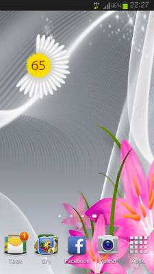 Screenshot of the application Colorful battery indicator - #7